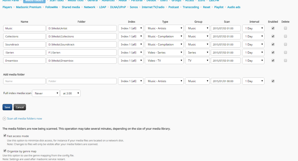 মিউজিক-সার্ভার উবুন্টু